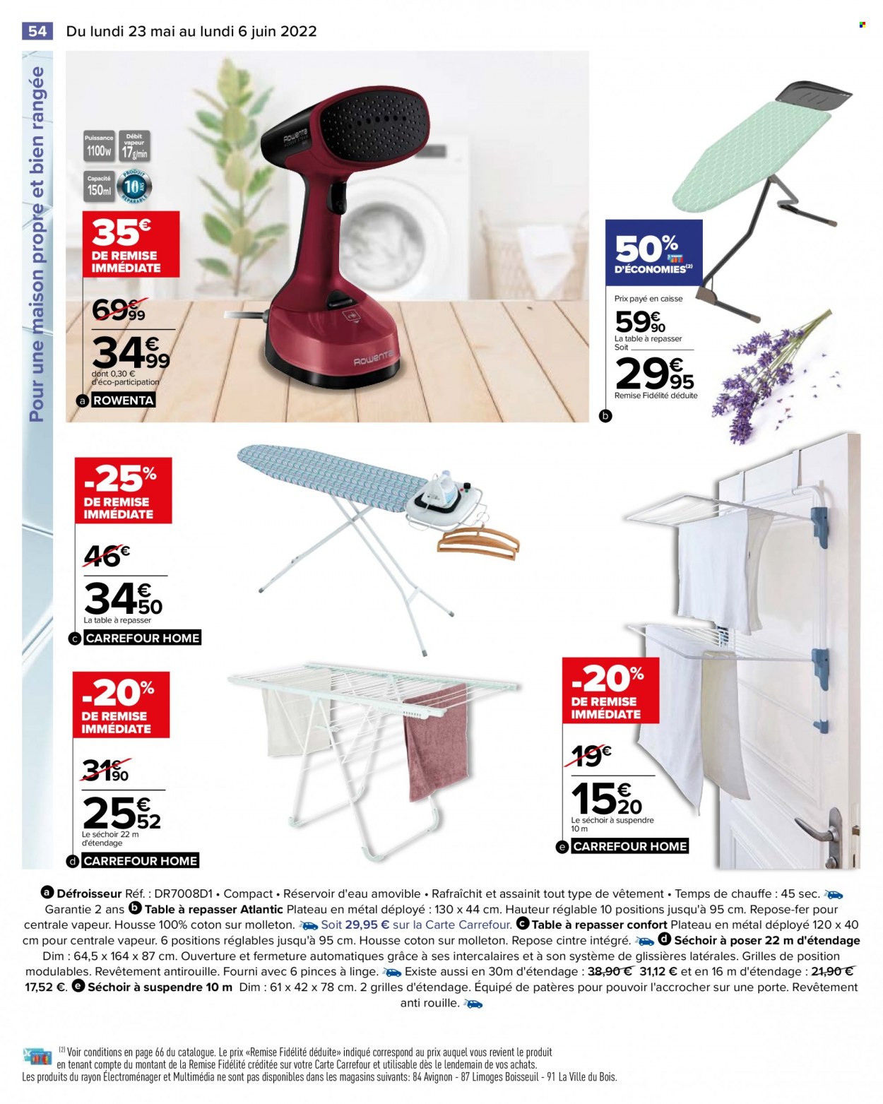 Catalogue Carrefour Hypermarchés - 23/05/2022 - 06/06/2022. Page 58