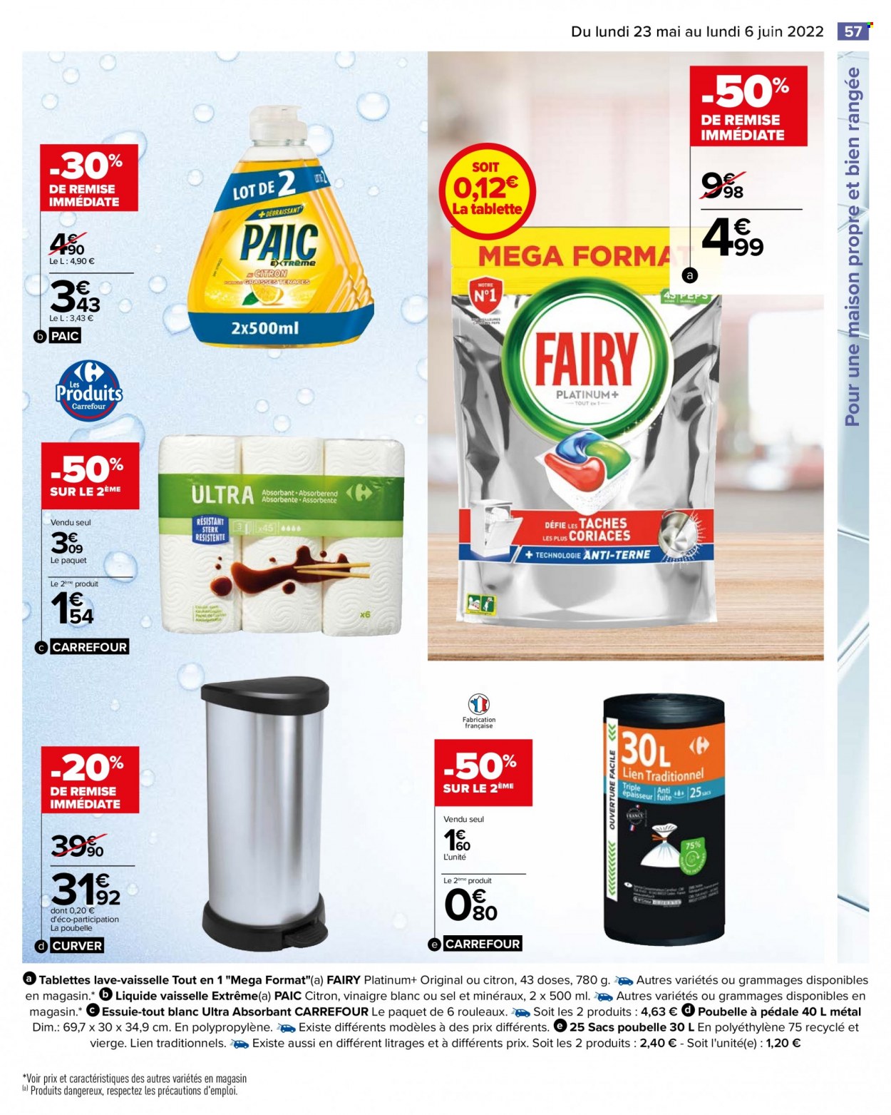 Catalogue Carrefour Hypermarchés - 23/05/2022 - 06/06/2022. Page 61