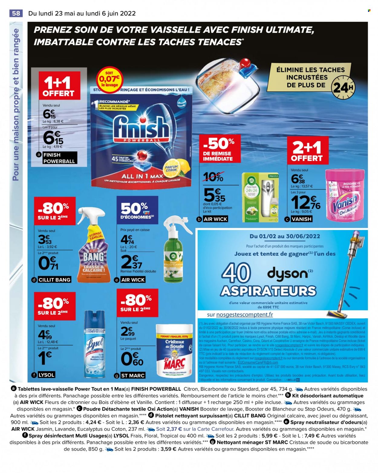 Catalogue Carrefour Hypermarchés - 23/05/2022 - 06/06/2022. Page 62