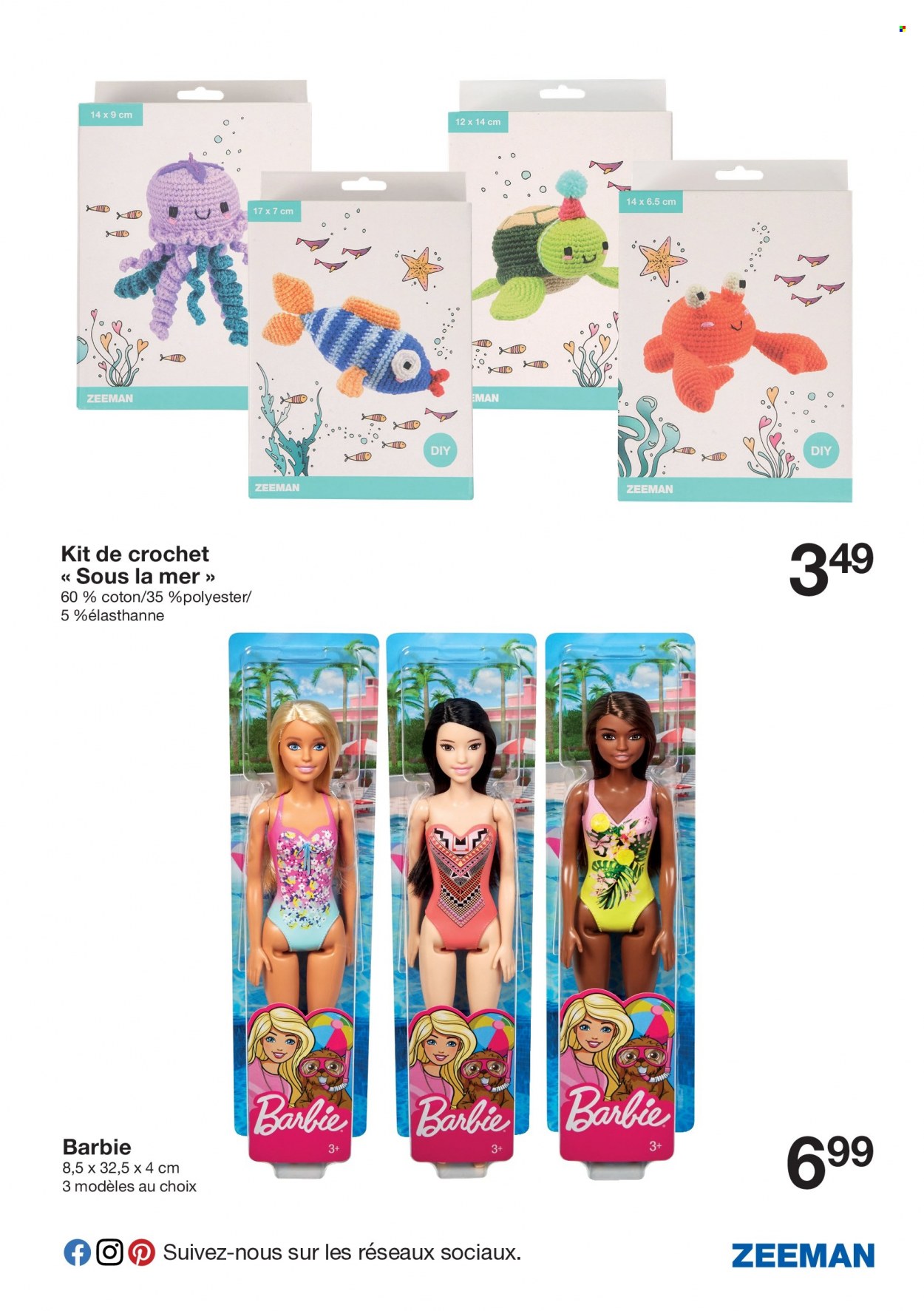 thumbnail - Catalogue Zeeman - 14/05/2022 - 20/05/2022 - Produits soldés - Barbie. Page 6.
