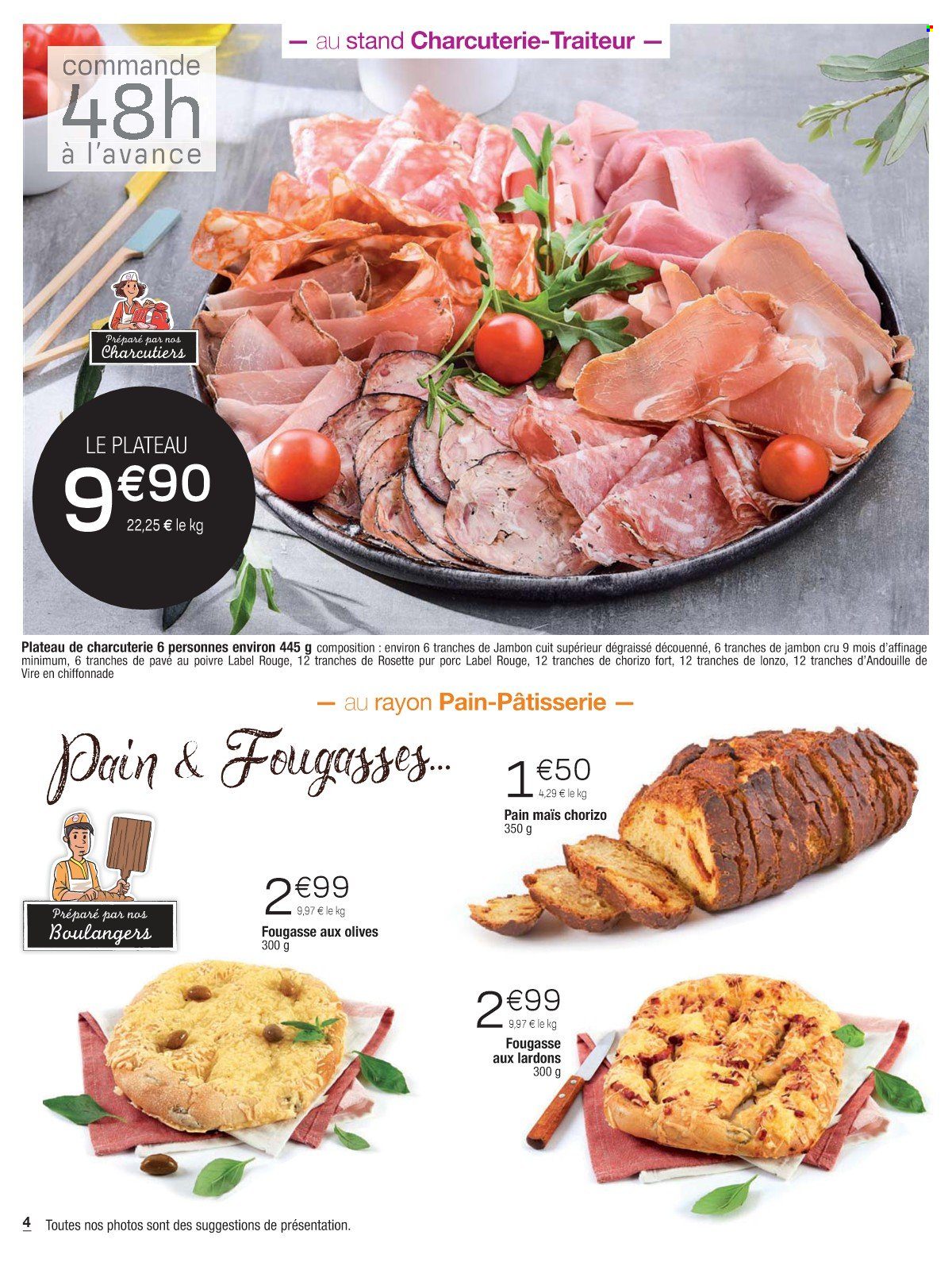 thumbnail - Catalogue Cora - 17/05/2022 - 28/05/2022 - Produits soldés - chorizo, jambon sec, rosette, andouille. Page 4.