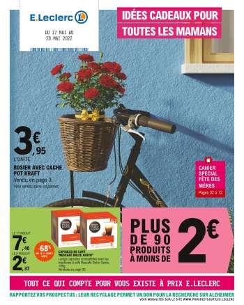 Catalogue E.Leclerc - 17/05/2022 - 28/05/2022.