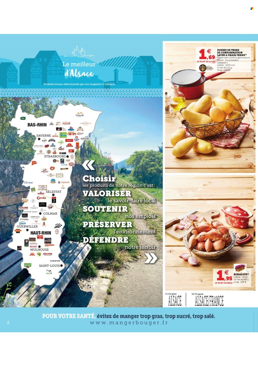 thumbnail - Catalogue Magasins U - 17/05/2022 - 21/05/2022 - Produits soldés - pommes de terre. Page 2.