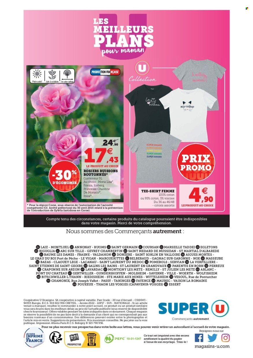 Catalogue SUPER U - 17/05/2022 - 28/05/2022. Page 10