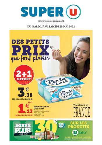Catalogue SUPER U - 17/05/2022 - 28/05/2022.