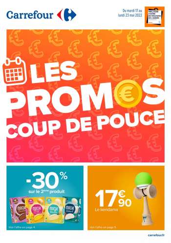 Catalogue Carrefour Hypermarchés - 17/05/2022 - 23/05/2022.