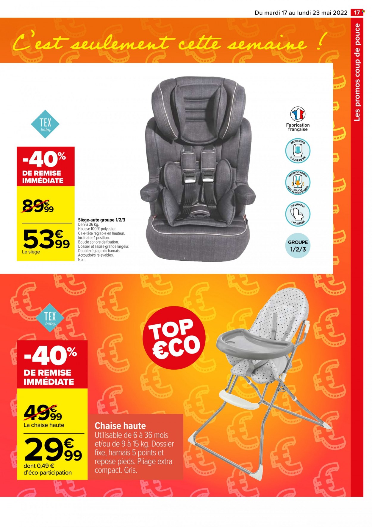 Catalogue Carrefour Hypermarchés - 17/05/2022 - 23/05/2022. Page 17