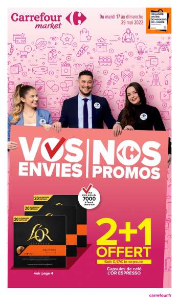 Catalogue Carrefour Market - 17/05/2022 - 29/05/2022.