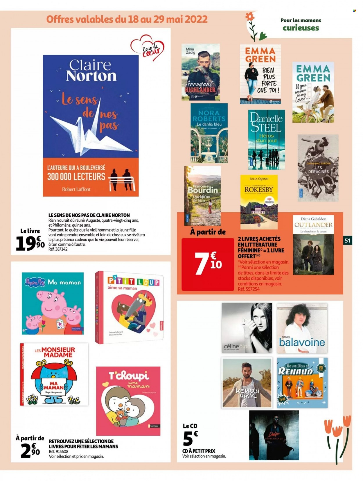 thumbnail - Catalogue Auchan - 18/05/2022 - 24/05/2022 - Produits soldés - Dior, livre. Page 51.