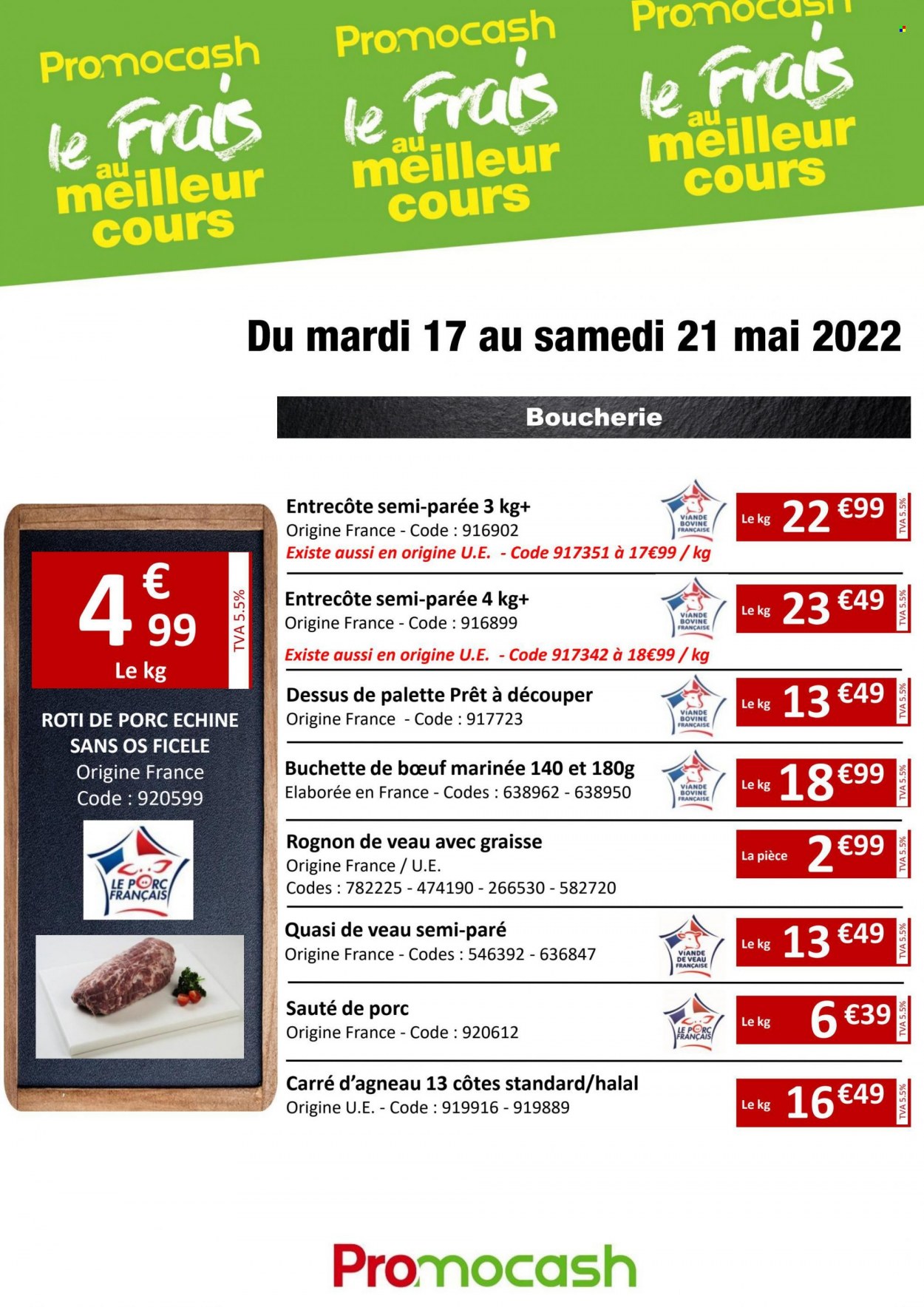 Catalogue Promocash - 17/05/2022 - 21/05/2022. Page 1