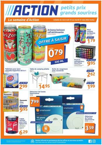 Catalogue Action - 25/05/2022 - 31/05/2022.