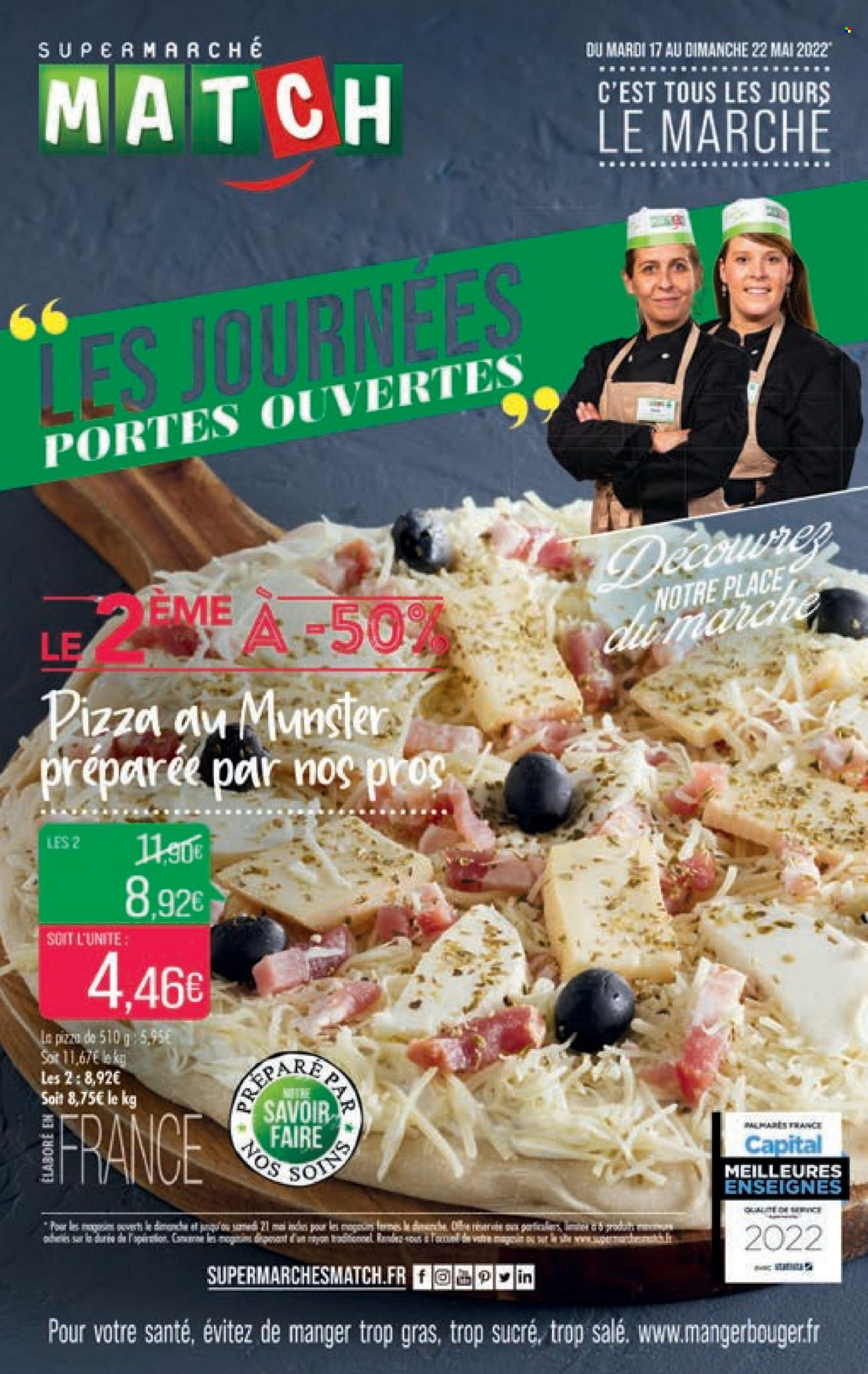 Catalogue Supermarché Match - 17/05/2022 - 22/05/2022. Page 1