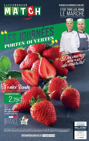 Catalogue Supermarché Match - 10/05/2022 - 22/05/2022.