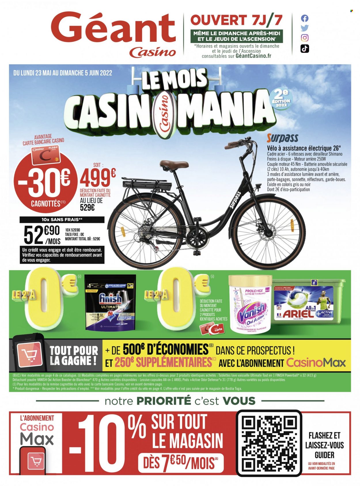 thumbnail - Catalogue Géant Casino - 23/05/2022 - 05/06/2022.
