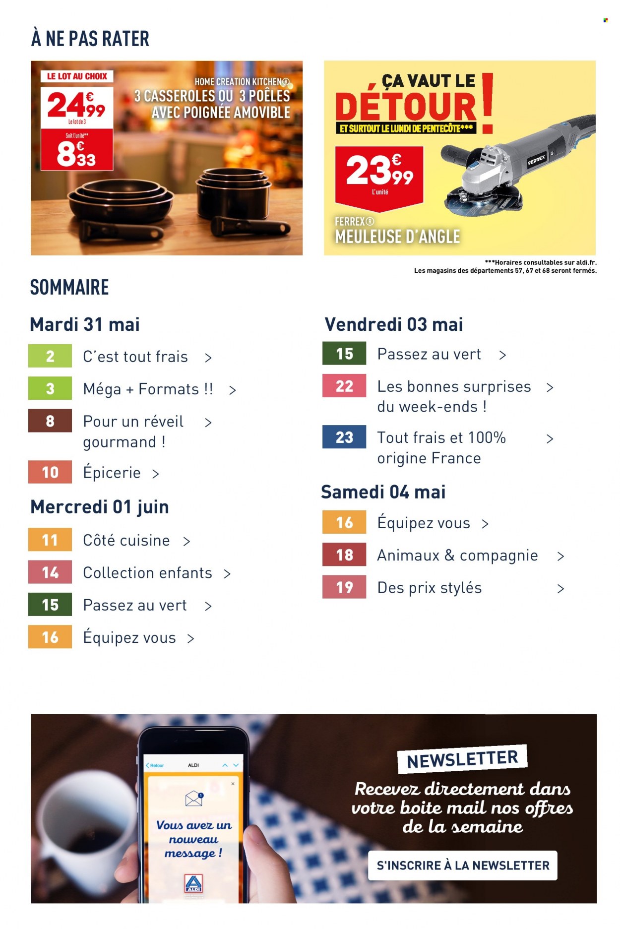 Catalogue ALDI - 31/05/2022 - 06/06/2022. Page 3