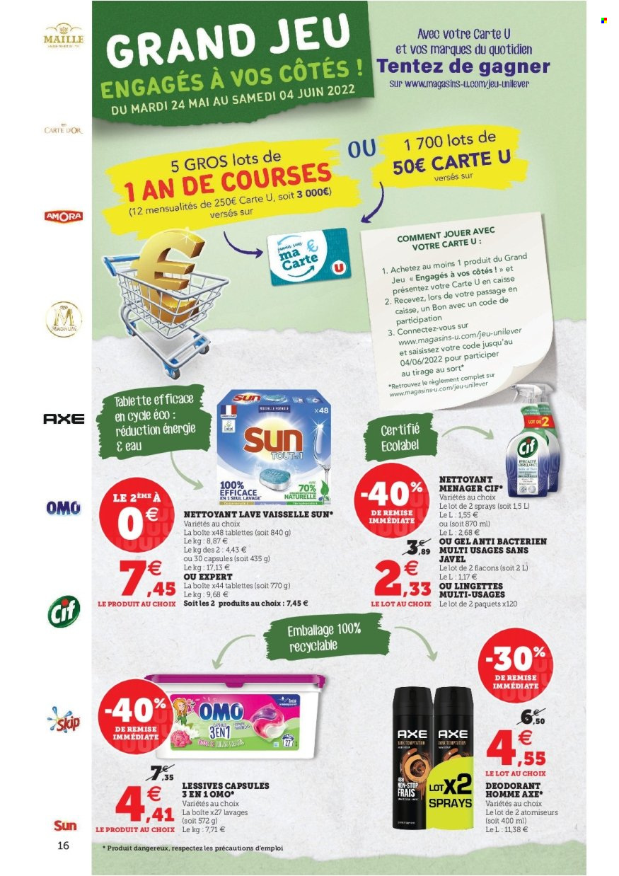Catalogue SUPER U - 24/05/2022 - 04/06/2022. Page 16