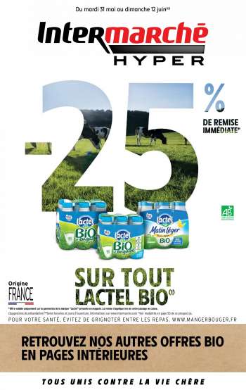 Catalogue Intermarché Hyper - 31/05/2022 - 12/06/2022.