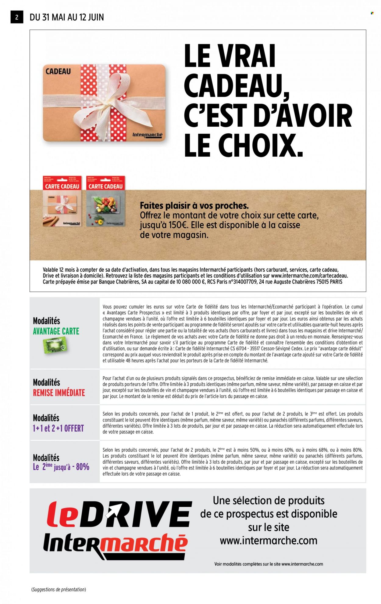 thumbnail - Catalogue Intermarché Super - 31/05/2022 - 12/06/2022 - Produits soldés - alcool, champagne. Page 2.