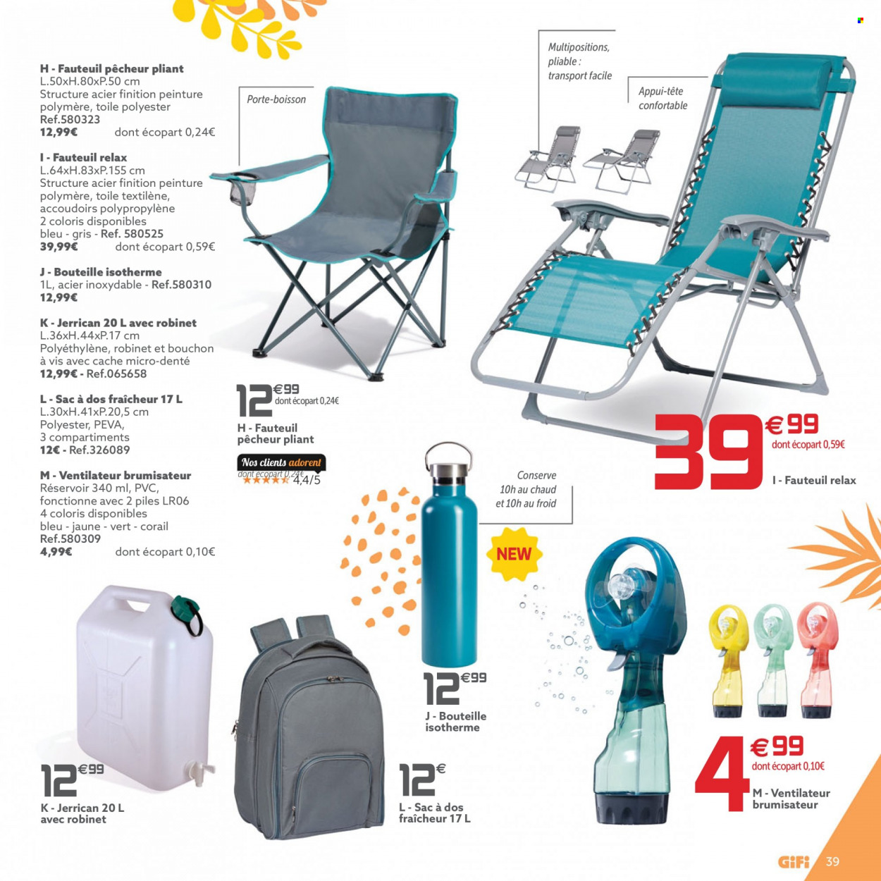Catalogue GiFi - 24/05/2022 - 01/06/2022. Page 39
