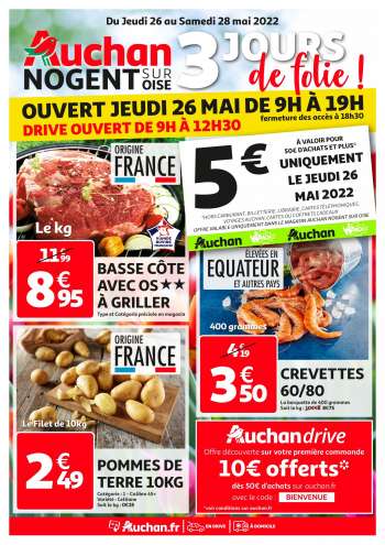 Catalogue Auchan - 26/05/2022 - 28/05/2022.