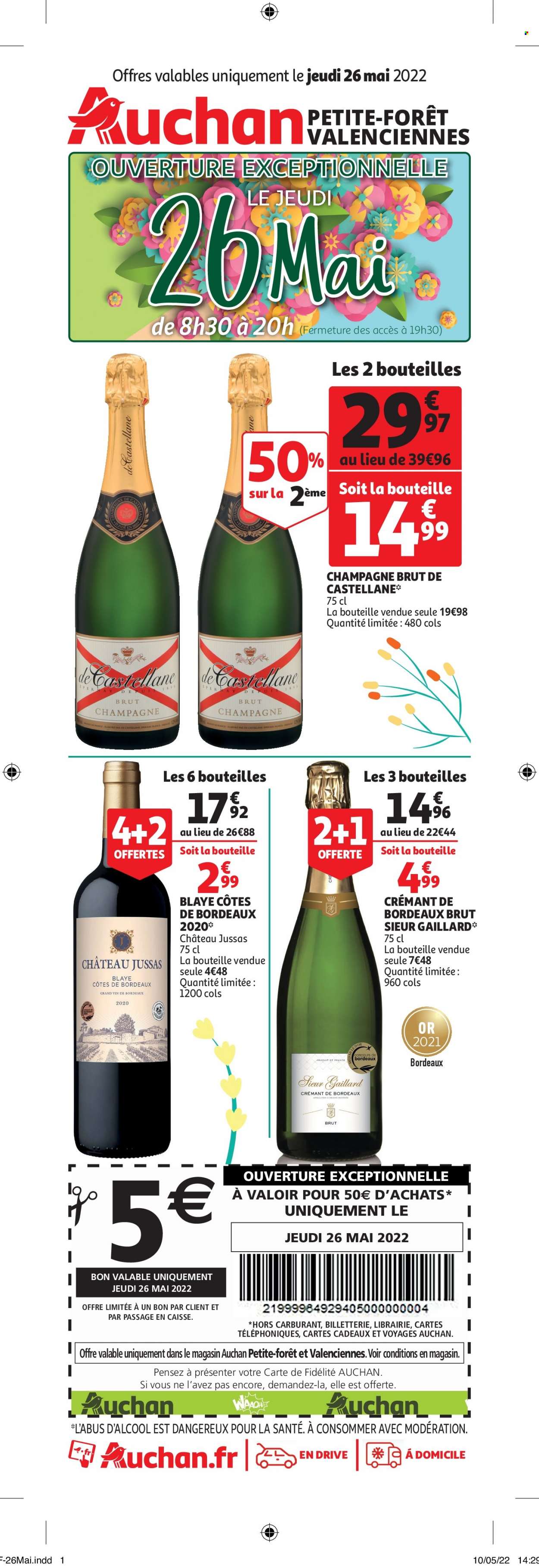 Catalogue Auchan - 26/05/2022 - 26/05/2022. Page 1
