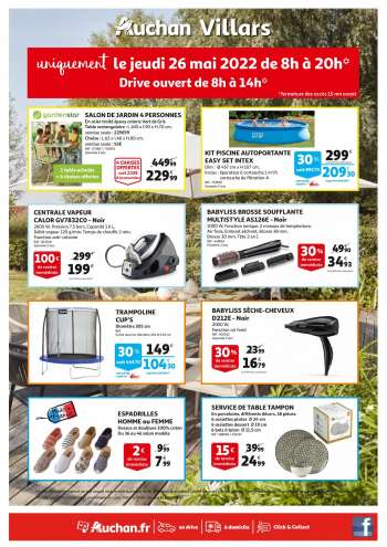 Catalogue Auchan - 26/05/2022 - 26/05/2022.