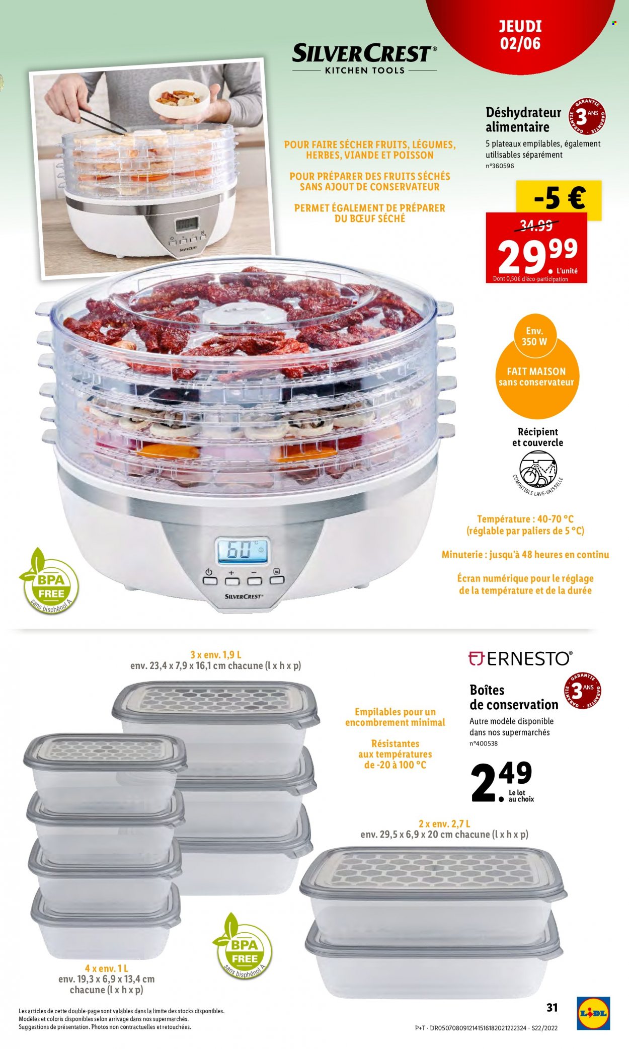 Catalogue Lidl - 01/06/2022 - 07/06/2022. Page 33