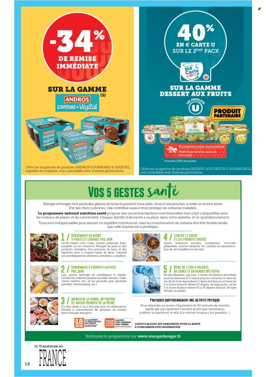Catalogue SUPER U - 31/05/2022 - 11/06/2022. Page 14