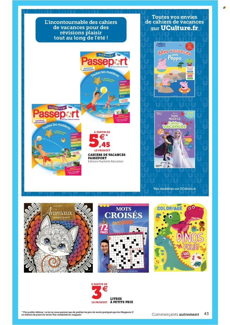 Catalogue SUPER U - 31/05/2022 - 11/06/2022. Page 43