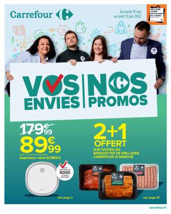 Catalogue Carrefour Hypermarchés - 31/05/2022 - 13/06/2022.