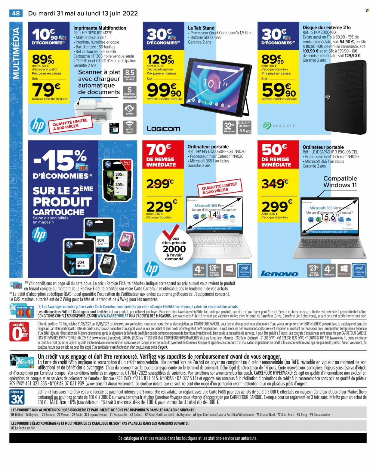 Catalogue Carrefour Hypermarchés - 31/05/2022 - 13/06/2022. Page 51