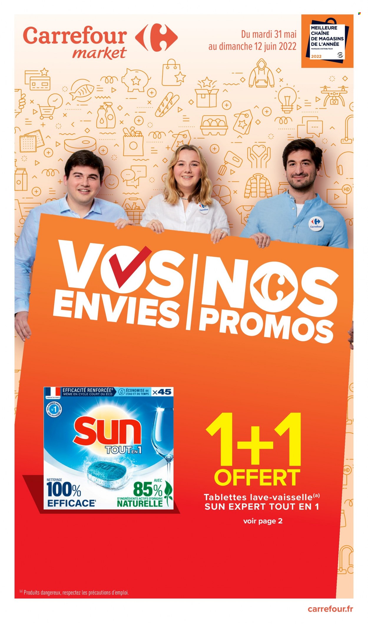 Catalogue Carrefour Market - 31/05/2022 - 12/06/2022. Page 1