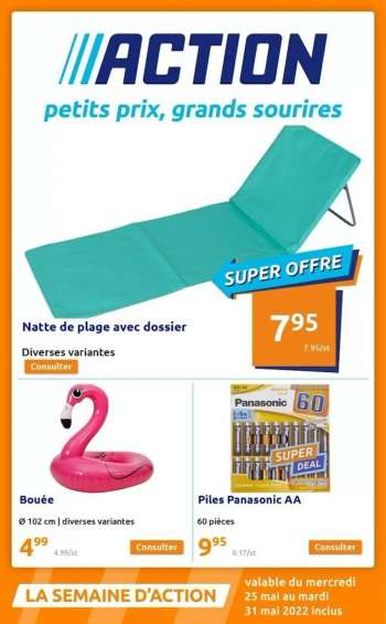 Catalogue Action - 25/05/2022 - 31/05/2022.