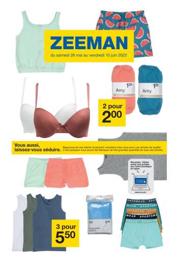 Catalogue Zeeman - 28/05/2022 - 10/06/2022.