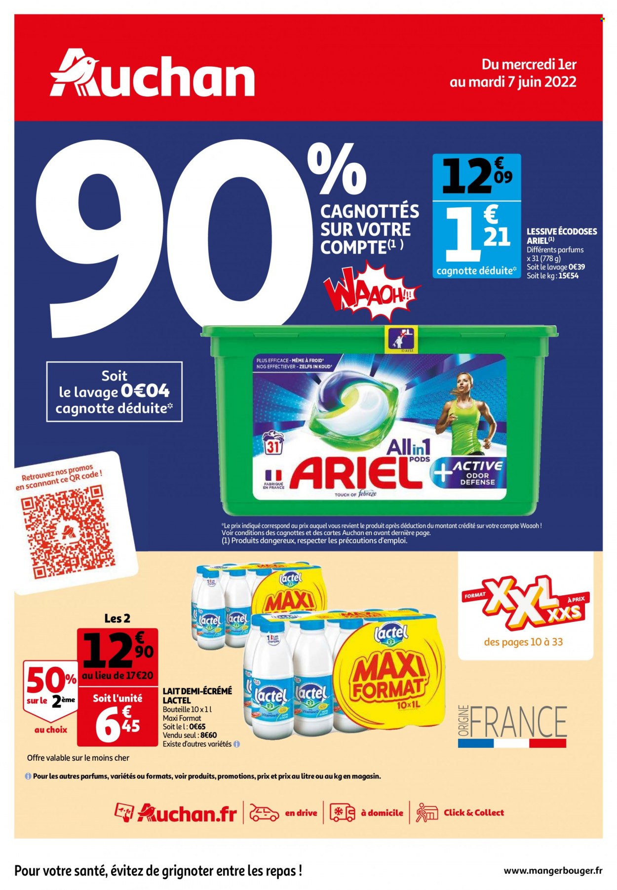 Catalogue Auchan - 01/06/2022 - 07/06/2022. Page 1