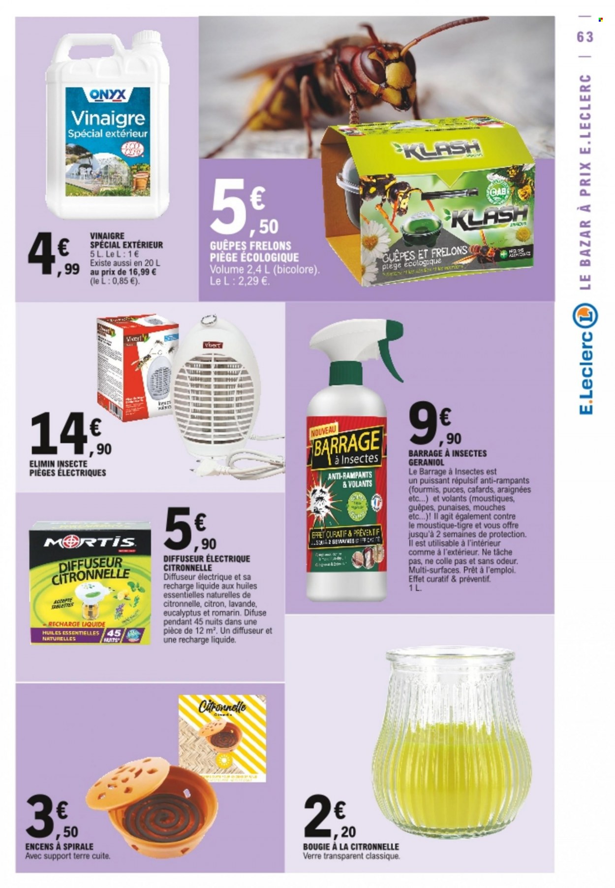 Catalogue E.Leclerc - 31/05/2022 - 11/06/2022. Page 63