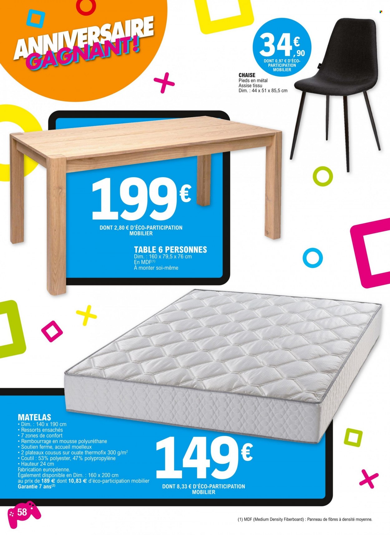 Catalogue E.Leclerc - 31/05/2022 - 11/06/2022. Page 58