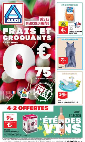 Catalogue ALDI - 08/06/2022 - 13/06/2022.