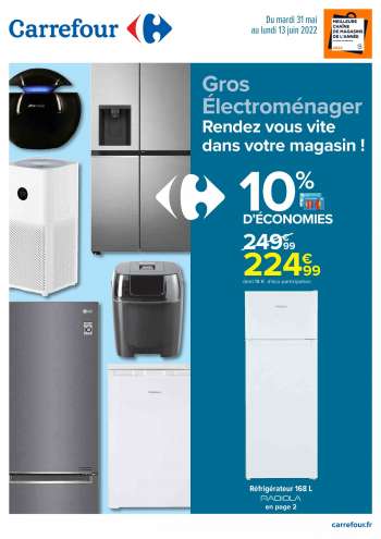 Catalogue Carrefour Hypermarchés - 31/05/2022 - 13/06/2022.