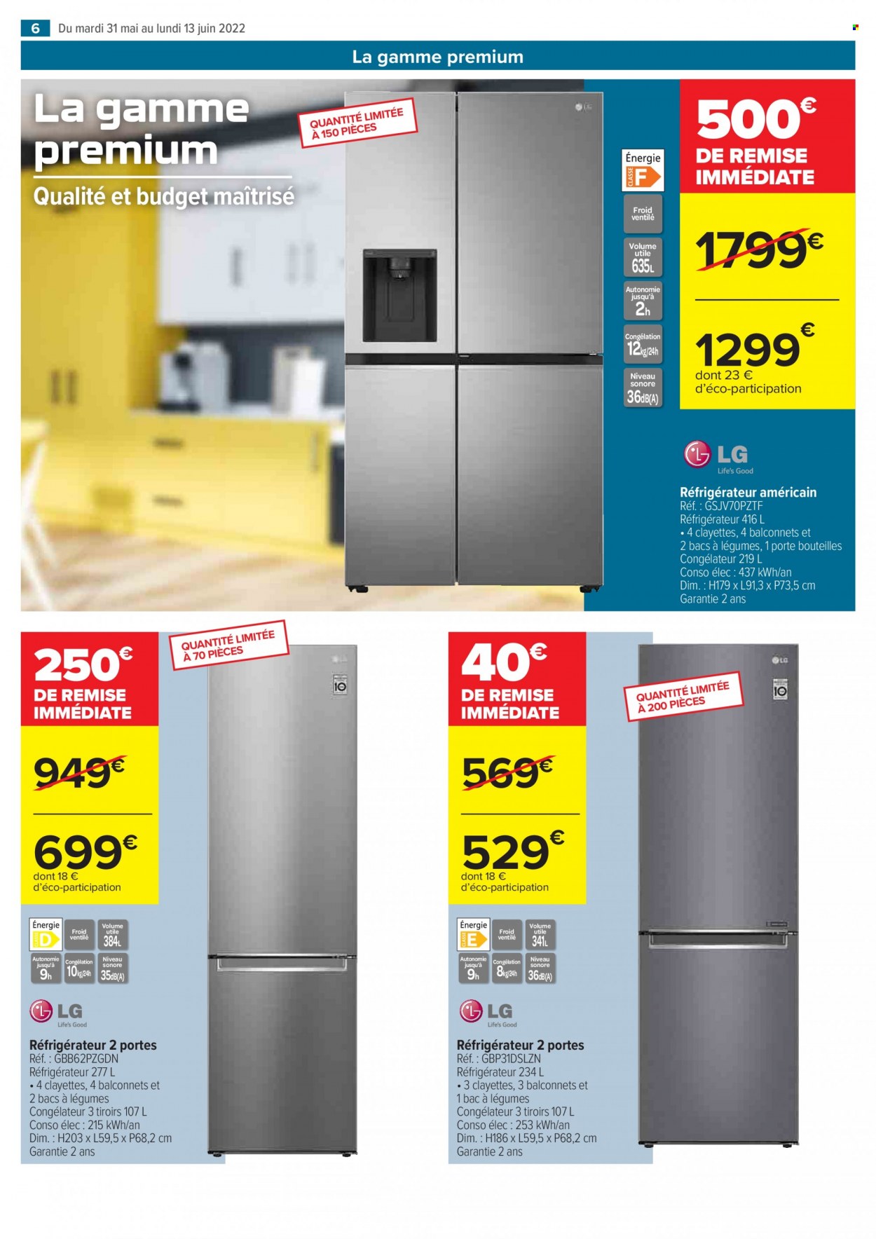 Catalogue Carrefour Hypermarchés - 31/05/2022 - 13/06/2022. Page 6