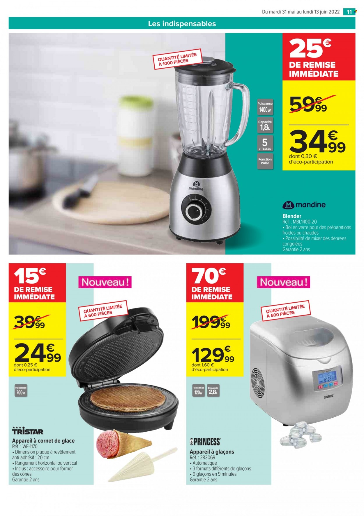 Catalogue Carrefour Hypermarchés - 31/05/2022 - 13/06/2022. Page 11