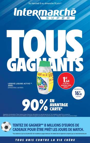 Catalogue Intermarché Super - 08/06/2022 - 19/06/2022.