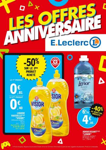 Catalogue E.Leclerc - 31/05/2022 - 11/06/2022.