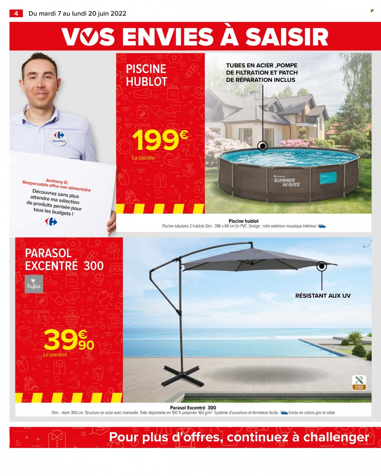 Catalogue Carrefour Hypermarchés - 07/06/2022 - 20/06/2022. Page 8