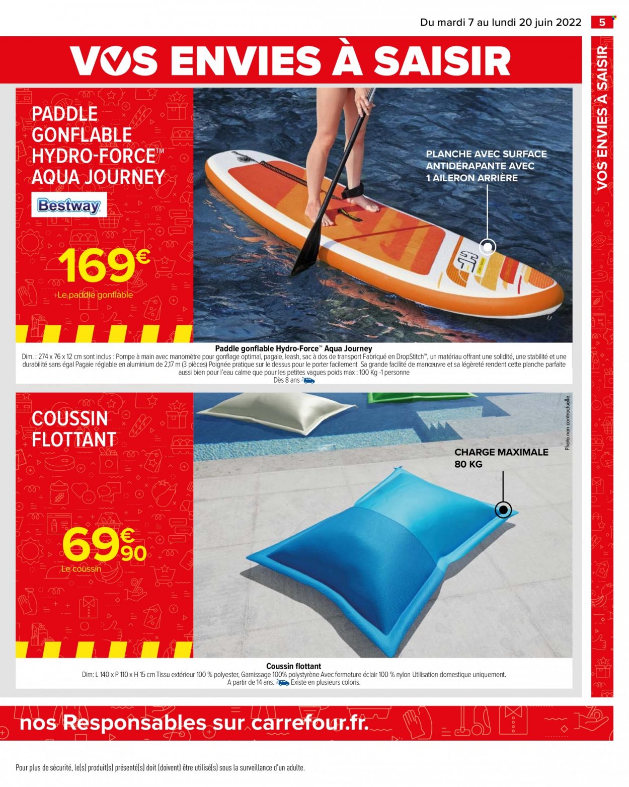 Catalogue Carrefour Hypermarchés - 07/06/2022 - 20/06/2022. Page 9