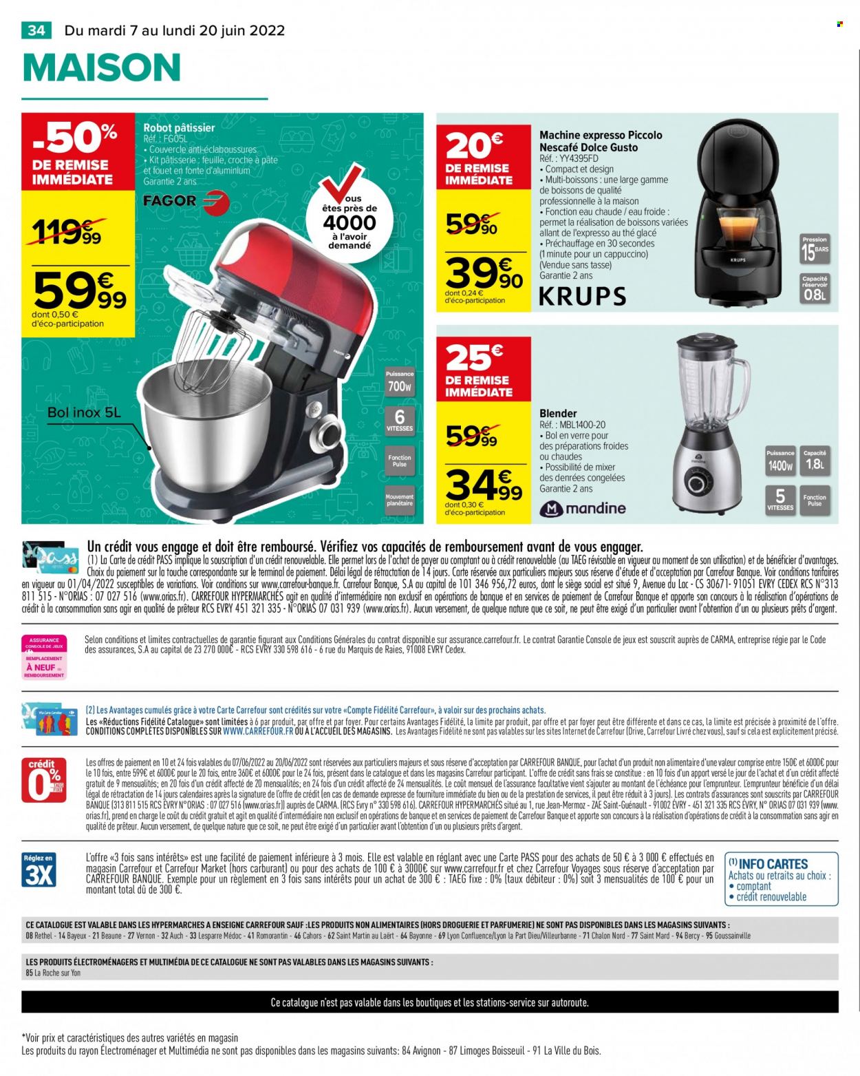 Catalogue Carrefour Hypermarchés - 07/06/2022 - 20/06/2022. Page 38
