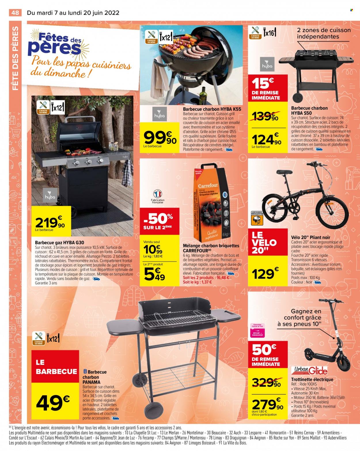 Catalogue Carrefour Hypermarchés - 07/06/2022 - 20/06/2022. Page 52