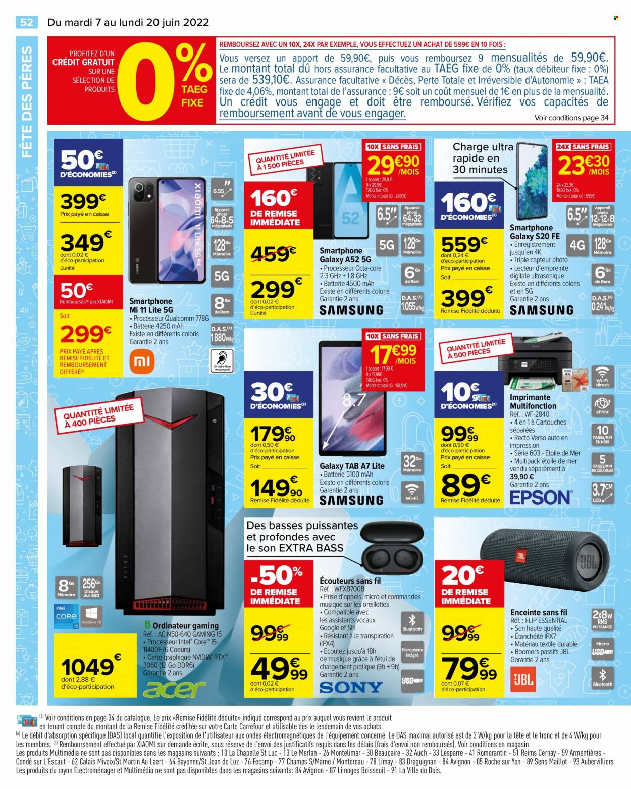 Catalogue Carrefour Hypermarchés - 07/06/2022 - 20/06/2022. Page 56