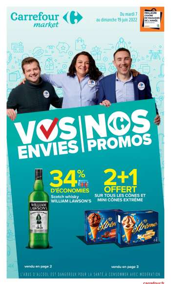 Catalogue Carrefour Market - 07/06/2022 - 19/06/2022.