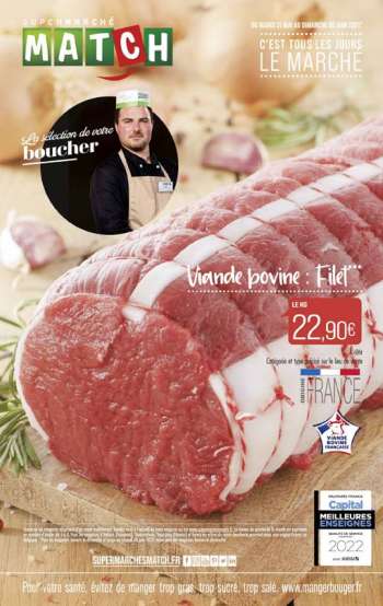 Catalogue Supermarché Match - 31/05/2022 - 05/06/2022.